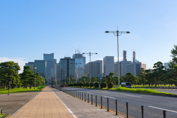 東京都千代田区 内堀通り