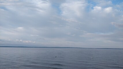 Obraz premium sky water and clouds