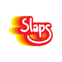 Slaps Gen Z millenial Sticker vector