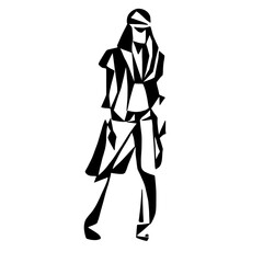 silhouette of a person