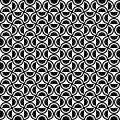 Colorful abstract half-circle pattern. Multicolor arc shape maze on white background. Circular shape backdrop. Rotation of watermelon pattern.