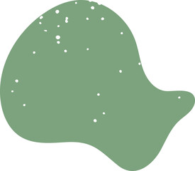 Doodle Shape Distressed Abstract Ornament