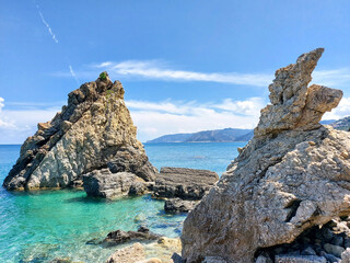 Scenario paesaggistico in Sicilia