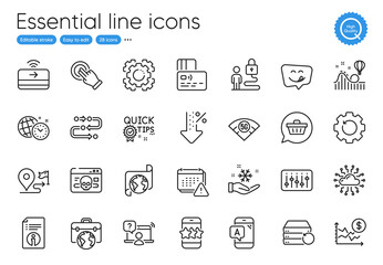 Cloud network, Recovery gear and Translation service line icons. Collection of Dollar rate, Star, Journey icons. Online question, Roller coaster, Technical info web elements. Vector