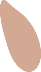 Freeform Shape Minimal Abstract Ornament