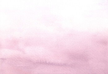 light transparent pink watercolor background
