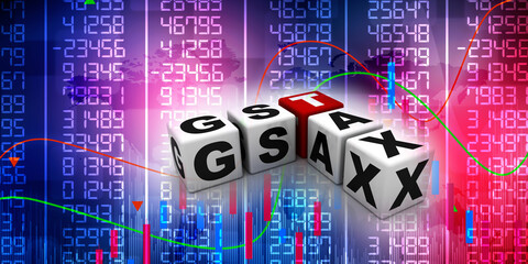 3d rendering GST tax crossword
