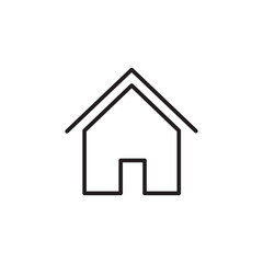 Home Icon Vector Illustration Style