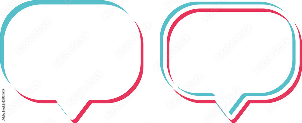 Poster Speech bubble symbol isolated on background. Chat communication sign. Message icon logo ai object. EPS Drawing collection of user interface buttons for website. Graphic vector illustration. EPS 10