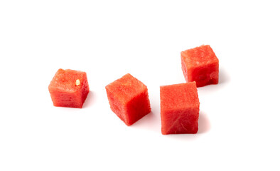 Watermelon Cuts Isolated