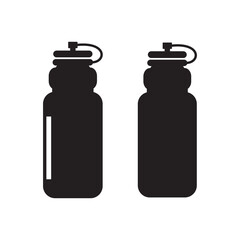 sports water bottle icon vector illustration symbol