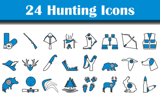 Hunting Icon Set