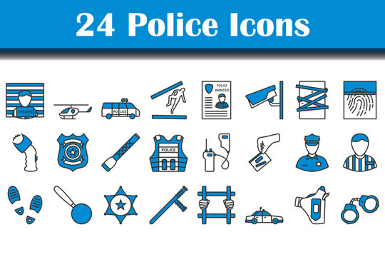 Police Icon Set