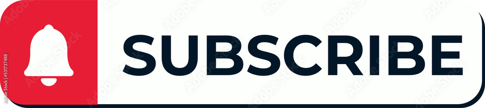 Aufkleber subscribe and follow notification logo concept animate presentation