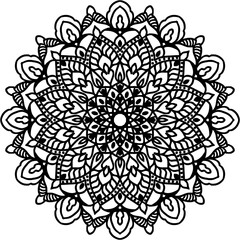 mandala islamic ornament