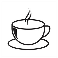 coffee icon vector design template