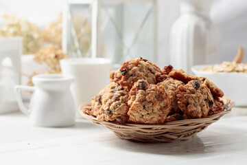 Oatmeal raisin cookies.