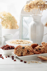 Oatmeal raisin cookies.