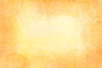 Abstract textural light orange background with light space in the center.