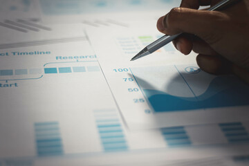 Financial statistics, infographics papers, check sums,
forex profits, loans, savings and credit concepts, chart papers opy focus area, vintage color, Save money for the Fund.