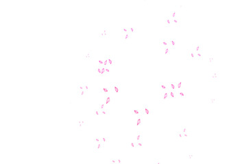 Obraz na płótnie Canvas Light Pink vector hand painted texture.
