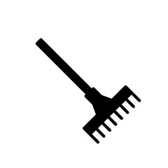 Rake - vector icon