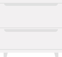 Obraz premium Dresser furniture Bathroom Interior icon. Vector illustration