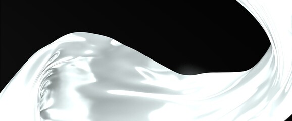 Wavy elements for abstract background, creative image