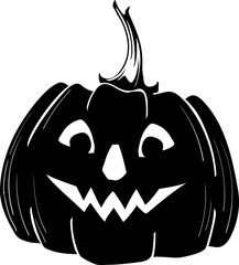Halloween pumpkin .Graphic elements for design.