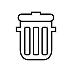 trash bin icon