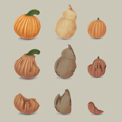 Calabazas otoño pumpkins autumn