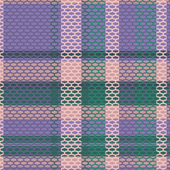Tartan or plaid vintage color pattern.