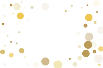 Gold glitter confetti, great design for any purpose. Party decor.