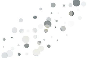 Silver glitter confetti, great design for any purpose. Party decor.
