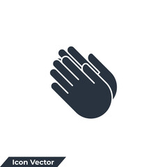 Fototapeta premium applause icon logo vector illustration. applause symbol template for graphic and web design collection
