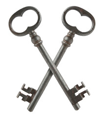 Large antique keys