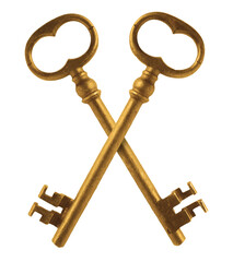 Large antique keys