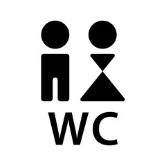 PNG pictogram public toilet and wc logo