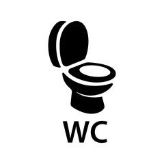 PNG pictogram public toilet and wc logo