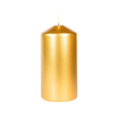 golden lightning candle