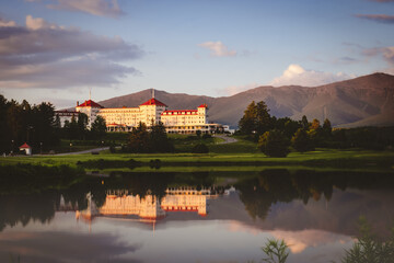 Fototapeta na wymiar Omni Mount Washington Resort, Bretton Woods