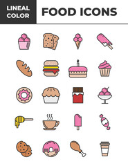 Food icon sets