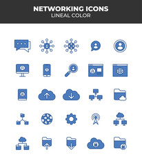 Modern Networking Icon Packs