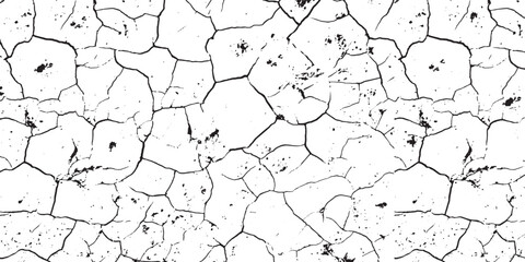 Distressed overlay texture of cracked concrete. grunge background. Dry Mud Cracked Desert Background