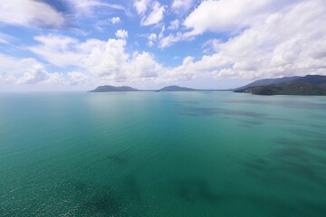 Fototapeta na wymiar Luftaufnahme über Great Barrier Riff
