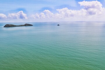 Luftaufnahme über Great Barrier Riff