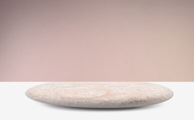 Empty beautiful stone desk for kitchen.