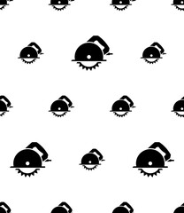 Power Saw Icon Seamless Pattern Y_2207001