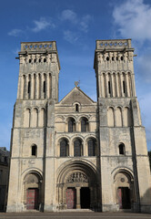 Fototapeta na wymiar abbey of women in the village of CAEN in France