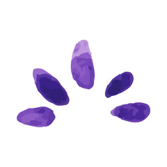 Watercolor hand drawn element. Abstract shapes for decoration banners, cards, posters and posts in social media 